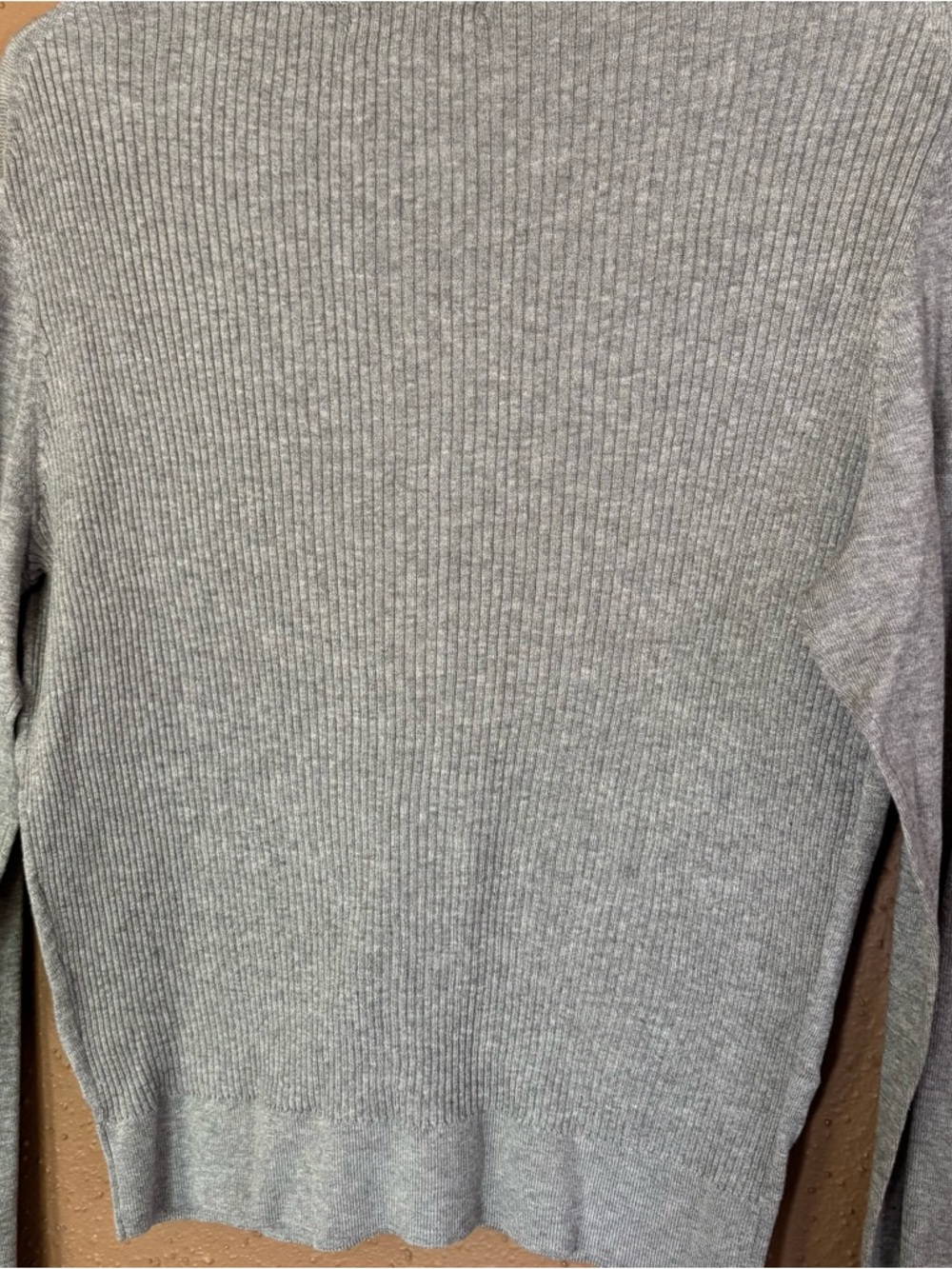 Cabi Applique Cardigan 100 Charcoal Lace Grey Black Floral Sweater  Size M - Picture 6 of 10